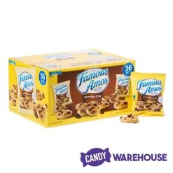 Famous Amos Bite Size Cookie Bags - 36-Piece Box -Candy Store famous amos bite size cookie bags 36 piece box candy warehouse 4