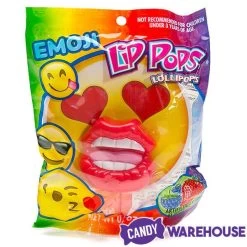 Flix Candy Emoji Lip Pops Candy Packs: 12-Piece Display 9 Flix Candy Emoji Lip Pops Candy Packs: 12-Piece Display -Candy Store flix candy emoji lip pops candy packs 12 piece display candy warehouse 4