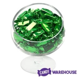 Foiled Caramel Candy - Green: 180-Piece Bag -Candy Store foiled caramel candy green 180 piece bag candy warehouse 4