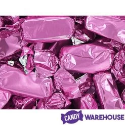 Foiled Caramel Candy - Hot Pink: 180-Piece Bag -Candy Store foiled caramel candy hot pink 180 piece bag candy warehouse 4
