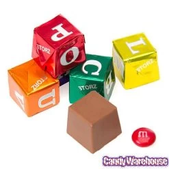 Foiled Chocolate And Hazelnut ABC Blocks Candy: 145-Piece Tub 8 Foiled Chocolate And Hazelnut ABC Blocks Candy: 145-Piece Tub -Candy Store foiled chocolate and hazelnut abc blocks candy 145 piece tub candy warehouse 3