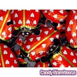 Foiled Milk Chocolate Lady Bugs: 36-Piece Display 9 Foiled Milk Chocolate Lady Bugs: 36-Piece Display -Candy Store foiled milk chocolate lady bugs 36 piece display candy warehouse 4