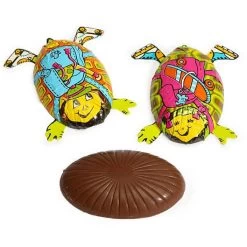 Foiled Milk Chocolate Turtles: 36-Piece Display
