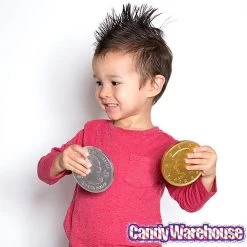 Fort Knox Foiled Milk Chocolate 4-Inch Medallions: 20-Piece Box 14 Fort Knox Foiled Milk Chocolate 4-Inch Medallions: 20-Piece Box -Candy Store fort knox foiled milk chocolate 4 inch medallions 20 piece box candy warehouse 4