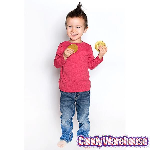 Fort Knox Gold Foiled Milk Chocolate US Dollar Medallions: 30-Piece Box 9 Fort Knox Gold Foiled Milk Chocolate US Dollar Medallions: 30-Piece Box - Image 7