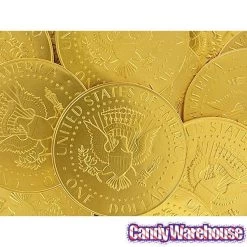 Fort Knox Gold Foiled Milk Chocolate US Dollar Medallions: 30-Piece Box 19 Fort Knox Gold Foiled Milk Chocolate US Dollar Medallions: 30-Piece Box -Candy Store fort knox gold foiled milk chocolate us dollar medallions 30 piece box candy warehouse 8
