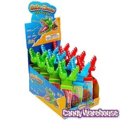 Gator Chomp Lollipops: 12-Piece Box -Candy Store gator chomp lollipops 12 piece box candy warehouse 3