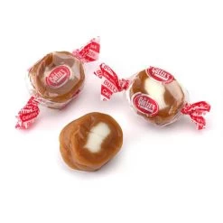 Goetze's Caramel Creams Bulls Eyes Candy - Vanilla: 5LB Bag