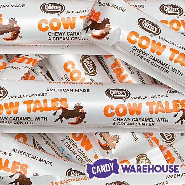 Goetze's Mini Cow Tales Caramel Cream Candy: 3LB Box 6 Goetze's Mini Cow Tales Caramel Cream Candy: 3LB Box - Image 4