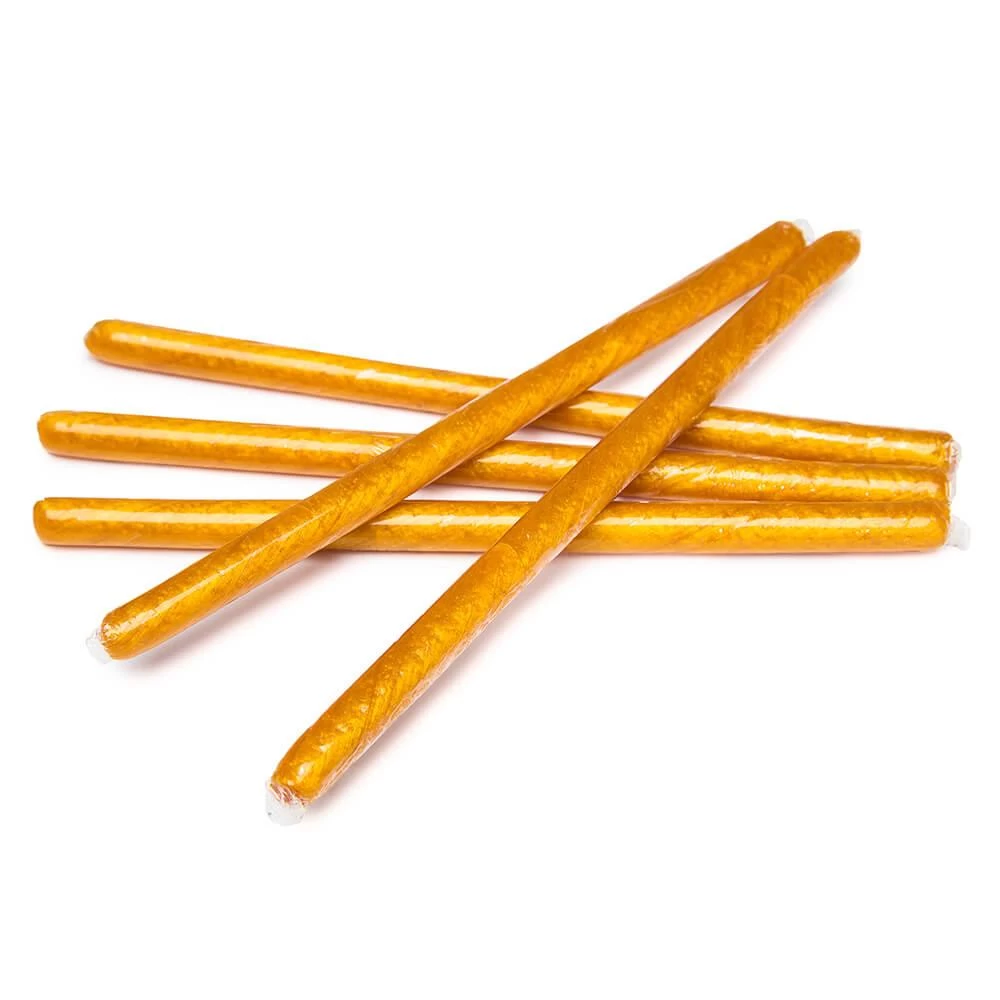 Gold Butterscotch Cream Soda Hard Candy Sticks: 100-Piece Box 3 Gold Butterscotch Cream Soda Hard Candy Sticks: 100-Piece Box