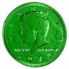 Green Foiled Milk Chocolate Coins: 1LB Bag -Candy Store green foiled milk chocolate coins 1lb bag candy warehouse 1