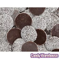 Guittard Semisweet Chocolate Wafers With White Nonpareils: 5LB Bag -Candy Store guittard semisweet chocolate wafers with white nonpareils 5lb bag candy warehouse 3 94388c86 07bf 45f7 bc1a 17b1802f34e2
