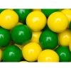 Gumballs Color Combo - Green And Yellow: 4LB Box -Candy Store gumballs color combo green and yellow 4lb box candy warehouse 1