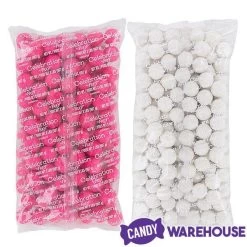 Gumballs Color Combo - Pink And White: 4LB Box -Candy Store gumballs color combo pink and white 4lb box candy warehouse 4