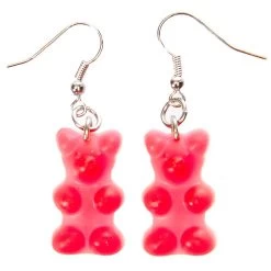 Gummy Bear Earrings - Red