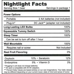 Gummy Bear Night Light - Green -Candy Store gummy bear night light green candy warehouse 2