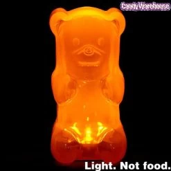 Gummy Bear Night Light - Orange -Candy Store gummy bear night light orange candy warehouse 6
