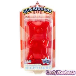 Gummy Bear Night Light - Red 11 Gummy Bear Night Light - Red -Candy Store gummy bear night light red candy warehouse 5