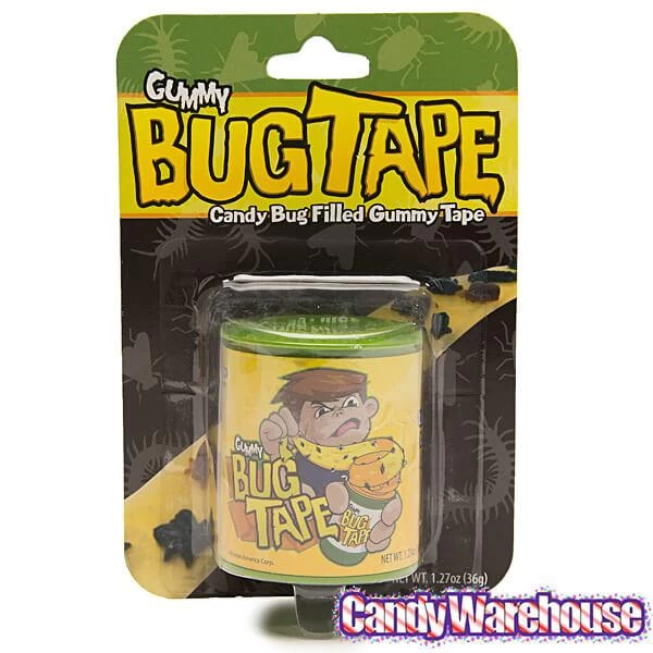 Gummy Bug Tape Candy Packs: 6-Piece Box 4 Gummy Bug Tape Candy Packs: 6-Piece Box - Image 2