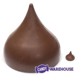 Hershey's Giant KISS Hollow Milk Chocolate: 12-Ounce Gift Box -Candy Store hershey s giant kiss hollow milk chocolate 12 ounce gift box candy warehouse 3