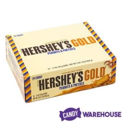 Front Page -Candy Store hershey s gold with peanuts and pretzels candy bars 24 piece box candy warehouse 2