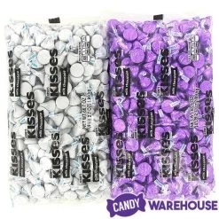 Hershey's Kisses Color Combo - Purple And White: 800-Piece Box 9 Hershey's Kisses Color Combo - Purple And White: 800-Piece Box -Candy Store hershey s kisses color combo purple and white 800 piece box candy warehouse 3