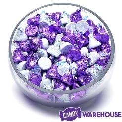Hershey's Kisses Color Combo - Purple And White: 800-Piece Box 10 Hershey's Kisses Color Combo - Purple And White: 800-Piece Box -Candy Store hershey s kisses color combo purple and white 800 piece box candy warehouse 4