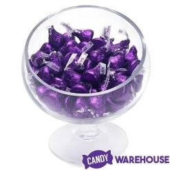 Hershey's Kisses Purple Foiled Dark Chocolate Candy: 1LB Bag -Candy Store hershey s kisses purple foiled dark chocolate candy 1lb bag candy warehouse 6