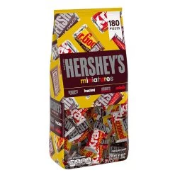 Hershey's Miniatures Chocolate Bars Assortment: 56-Ounce Bag -Candy Store hershey s miniatures chocolate bars assortment 56 ounce bag candy warehouse 2