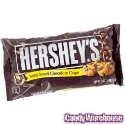 Hershey's Semi-Sweet Chocolate Chips: 12-Ounce Bag -Candy Store hershey s semi sweet chocolate chips 12 ounce bag candy warehouse 3 9bd02977 4f4c 4e9c a4bb bf0ad439f366