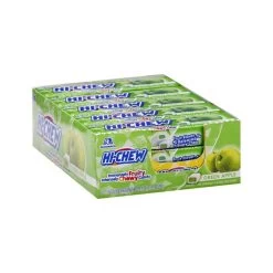 Hi-Chew Fruit Chews 10-Piece Candy Packs - Green Apple: 15-Piece Box -Candy Store hi chew fruit chews 10 piece candy packs green apple 15 piece box candy warehouse 3