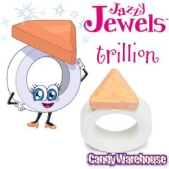 Jazzy Jewels Candy Rings: 30-Piece Bag -Candy Store jazzy jewels candy rings 30 piece bag candy warehouse 5