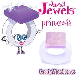 Jazzy Jewels Candy Rings: 30-Piece Bag -Candy Store jazzy jewels candy rings 30 piece bag candy warehouse 8