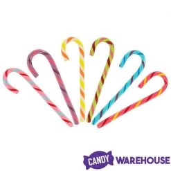 Jelly Belly Candy Canes - Assorted: 80-Piece Bucket -Candy Store jelly belly candy canes assorted 80 piece bucket candy warehouse 2