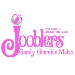 Jooblers Candy Crumble Melts - Strawberry: 160-Piece Tub -Candy Store jooblers candy crumble melts strawberry 160 piece tub candy warehouse 3