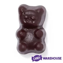 Jovy Black Cherry Gummy Bears: 5LB Bag -Candy Store jovy black cherry gummy bears 5lb bag candy warehouse 3