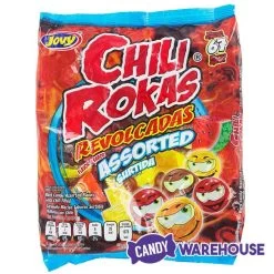 Jovy Chili Rokas Revolcadas Hard Candy - Assorted: 65-Piece Bag 9 Jovy Chili Rokas Revolcadas Hard Candy - Assorted: 65-Piece Bag -Candy Store jovy chili rokas revolcadas hard candy assorted 65 piece bag candy warehouse 4