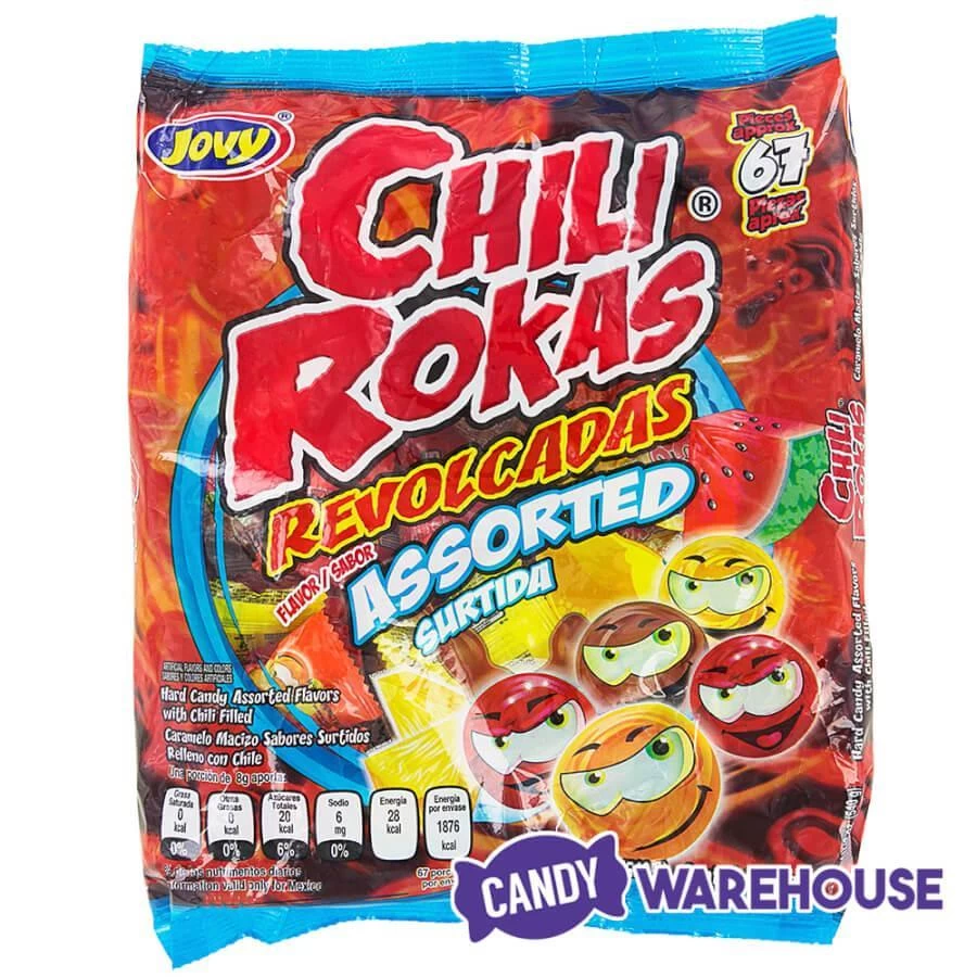 Jovy Chili Rokas Revolcadas Hard Candy - Assorted: 65-Piece Bag 6 Jovy Chili Rokas Revolcadas Hard Candy - Assorted: 65-Piece Bag - Image 4