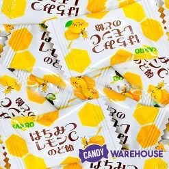 Kanro Honey Lemon Hard Candy: 3.88-Ounce Bag -Candy Store kanro honey lemon hard candy 3 88 ounce bag candy warehouse 3
