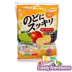Kasugai Nodo Ni Sukkiri Fruit Hard Candy: 3.98-Ounce Bag -Candy Store kasugai nodo ni sukkiri fruit hard candy 3 98 ounce bag candy warehouse 4