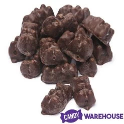 Koppers Dark Chocolate Covered Gummi Bears: 1LB Jar -Candy Store koppers dark chocolate covered gummi bears 1lb jar candy warehouse 4