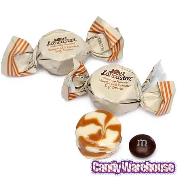 Lancaster Caramel And Vanilla Soft Cremes Candy: 8-Ounce Bag 6 Lancaster Caramel And Vanilla Soft Cremes Candy: 8-Ounce Bag - Image 4