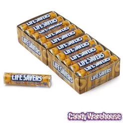 LifeSavers Hard Candy Rolls - Butter Rum: 20-Piece Pack -Candy Store lifesavers hard candy rolls butter rum 20 piece pack candy warehouse 2