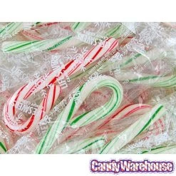 LifeSavers Wint-O-Green And Pep-O-Mint Mini Candy Canes: 40-Piece Box -Candy Store lifesavers wint o green and pep o mint mini candy canes 40 piece box candy warehouse 4