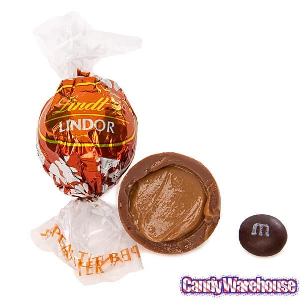 Lindt Chocolate Lindor Truffles - Peanut Butter: 60-Piece Box 5 Lindt Chocolate Lindor Truffles - Peanut Butter: 60-Piece Box - Image 3