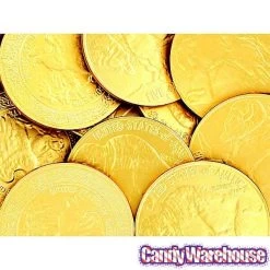 Madelaine Gold Foiled Buffalo Giant Milk Chocolate Coins: 60-Piece Box -Candy Store madelaine gold foiled buffalo giant milk chocolate coins 60 piece box candy warehouse 4