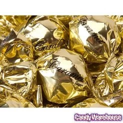 Madelaine Gold Foiled Caramel Filled Chocolate Truffles: 30-Piece Tub -Candy Store madelaine gold foiled caramel filled chocolate truffles 30 piece tub candy warehouse 3