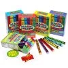 Magic Colors Bubble Gum Crayons Packs: 24-Piece Box -Candy Store magic colors bubble gum crayons packs 24 piece box candy warehouse 1