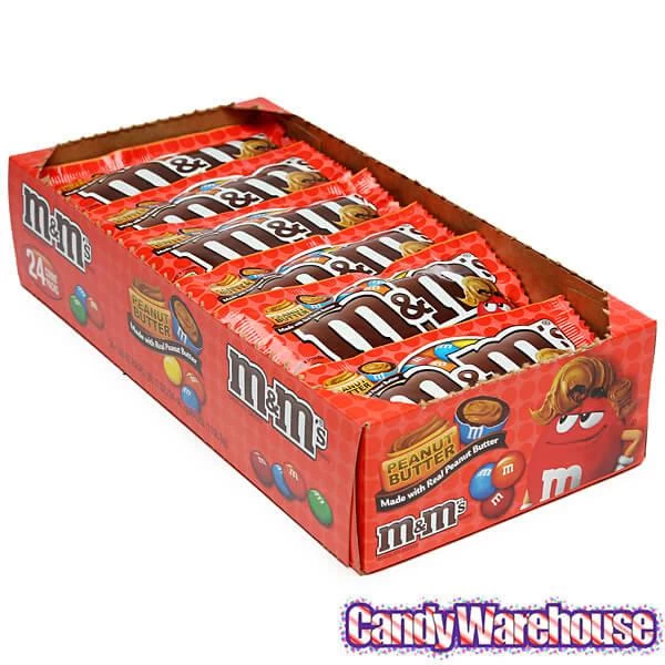 M&M's Candy Packs - Peanut Butter: 24-Piece Box 5 M&M's Candy Packs - Peanut Butter: 24-Piece Box - Image 3