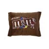 M&M's Milk Chocolate Big Plush Candy Pillow -Candy Store mandm s milk chocolate big plush candy pillow candy warehouse